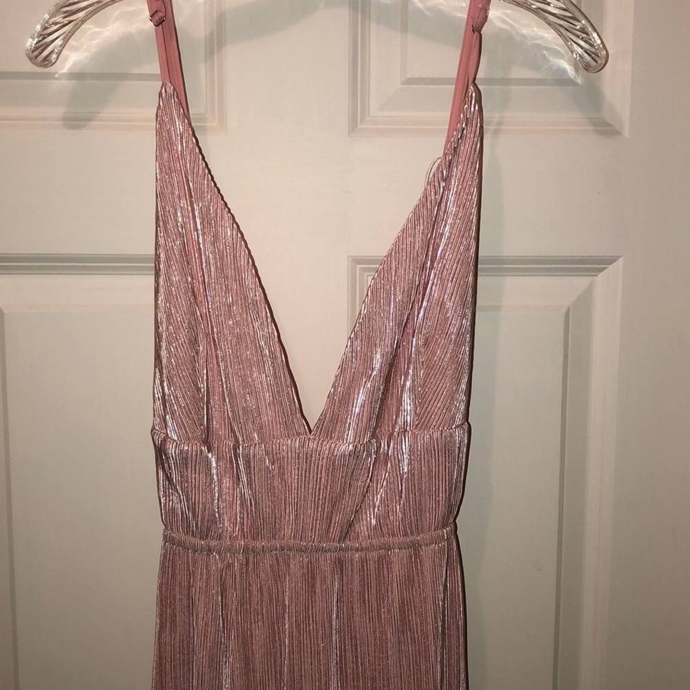Elegant Pink Evening Gown - Picture 3 of 6